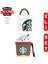 2'li Set - 1. ve 2. Nesil Çanta Starbucks ve Kahverengi Starbucks Uyumlu Kulaklık Kılıfı Seti 1