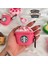 2'li Set - Pro 2. Nesil Uyumlu Kahverengi ve Pembe Starbucks Figürlü Ikili Kulaklık Kılıfı Seti 4