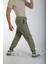 Jogger 2 Erkek Dokuma Pantolon Haki 4