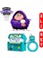 2'li Set - Pro 2. Nesil Uyumlu Hoodie Patrick Yıldız ve Bmo Figürlü Ikili Kulaklık Kılıfı Seti 1