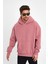 Gül Kurusu Hoodie, Oversize Sweatshirt, Erkek Hoodie, Kanguru Cep Kapüşonlu 2