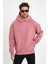 Gül Kurusu Hoodie, Oversize Sweatshirt, Erkek Hoodie, Kanguru Cep Kapüşonlu 3