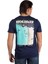 Eward Erkek O Yaka T-Shirt Lacivert 4