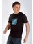 Alvin Erkek O Yaka T-Shirt Siyah 3