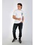Tesse Erkek O Yaka T-Shirt Beyaz 1