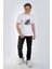 Alvin Erkek O Yaka T-Shirt Beyaz 1