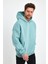 Mint Hoodie, Oversize Sweatshirt, Erkek Hoodie, Kanguru Cep Kapüşonlu 2