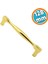 Mobilya Kulp Mutfak Dolabı Çekmece Dolap Kulpları Kapak Kulpu Kulbu Altın 128 mm Metal 1