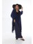 Italyan Ipek Detaylı Oversize Kaftan & Bluz 2