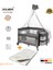 Coolstyle Cibinlikli Anne Yanı Oyun Parkı 70X110CM Gri+Aloevera Yatak 1