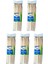 Bambu Ahşap Adana Çöp Şiş - Boy : 24 Cm. / En : 2 Cm. - 25 Adetlik 5 Paket 1