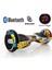 Elektrikli Kaykay Hoverboard Bluetooth Hoparlörlü 6.5 Inch Akıllı Dengeli -  Grafiti Desenli 1