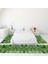 Dijital Baskılı Kaymaz Taban Yıkanabilir Patchwork Üçlü Yatak Odası Takımı, Patchwork-12-Yeşil, 1