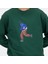 MT41538 Yeşil Erkek Sweatshirt 4