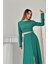 Elbee Fashion Woman Fitilli Bluz ve Etek Takım - Mint 3