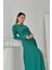 Elbee Fashion Woman Fitilli Bluz ve Etek Takım - Mint 4