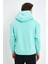 Açık Mavi Hoodie, Oversize Sweatshirt, Erkek Hoodie, Kanguru Cep Kapüşonlu 2