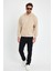 Bej Hoodie, Oversize Sweatshirt, Erkek Hoodie, Kanguru Cep Kapüşonlu 1