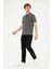1792406 GTP04IY024 Erkek T-Shirt Antrasit Melanj 2