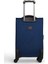 Lacivert Kumaş Unisex Orta Boy Valiz PLVLZ21259BO 3