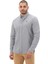 TB0A6GPNB681 Timberland Oxford Shirt Erkek G&amp;ouml;mlek Gri 2