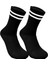Tennis 2 Pack Unisex Siyah Çorap 1