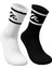 Logo Tennis 2 Pack Unisex Siyah Çorap 1