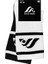 Logo Tennis 2 Pack Unisex Siyah Çorap 2