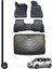 Opel Combo D 2010 Havuzlu Paspas + Bagaj Havuzu Lila Ikili Set 1