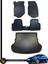 Hyundai Accent Blue 3D Havuzlu Oto Paspas + Bagaj Havuzu Lila Ikili Set 1