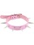 Pembe Punk Pu Deri Gerdanlık Kolye Kadın Erkek Erkek Kız Için Cadılar Bayramı Kostüm Anime Cosplay Parti, Cool Rock Gotoker (Yurt Dışından) 1