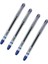 My-Metal 0.7 mm Mavi Iğne Uçlu Kalem 4 Adet 1