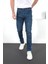 Erkek Likralı Denim Regular Fit Jeans 4