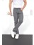 Erkek Likralı Denim Regular Fit Pantolon Gri Desenli Günlük Kullanım İçin 1