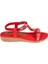 Comfort Kadın Sandalet GJ-1207 Kırmızı 2