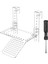 Şeffaf Stil 15.5X16X19CM Keyif Platformu Kaplumbağa Teras Tankı Asılı Kaplumbağa Akvaryumu Dinlenme Terasları Alanı Tırmanma Balıkları Büyük Sürüngen Merdiven Rampası Üstü (Yurt Dışından) 2