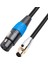 Mını Xlr 3pin Erkek Xlr 3pin Konnektör Mikrofon Adaptör Kablosu (Yurt Dışından) 1