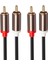 2rca - 2 Rca Erkek Altın Kaplama Ses Kablosu Rca Ses Kablosu 2m (Yurt Dışından) 5