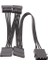 Molex 4pin Ide - 5 Sata 15PIN Sabit Disk Güç Kaynağı Ayırıcı Kablo (Yurt Dışından) 2