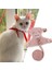 Gri Tarzı M Boyutu Kedi Koşum Yeleği Çekiş Halatı Ayarlanabilir Yürüyüş Köpek Evrensel Karikatür Ayı Köpek Yavru Kedi ve Tasma Seti Evcil Hayvan Malzemeleri (Yurt Dışından) 5