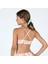 Nabaiji Çocuk Yuvarlak Yaka Bikini Üstü - Beyaz - Desenli - LILA PANTAI 3
