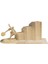 3D Boyanabilir Ahşap Yap Boz Puzzle - Ahşap 3D Disk Atan Adam Kalemlik Maketi 5