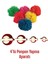 Ponpon Yapma Aparatı - 4'lü Set Ponponmatik, Ponpon Yapma Makinesi 1