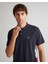 Erkek Lacivert Regular Fit Renk Bloklu Polo 2424124T.433 4
