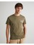 Erkek Yeşil Regular Fit Bisiklet Yaka T-Shirt 2003227.301 4