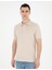 Erkek Taş Slim Fit Basic Tişört 50280754-VR049 3