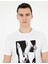 Erkek Beyaz Slim Fit Tişört 50282065-VR013 2