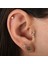 Zümrüt Taşlı Altın Tragus Piercing 4