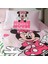 Lisanslı Minnie Mouse Golden Tek Kişilik Pamuk Pike Takımı 2