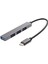 Ype-C To USB Hub 4 Port Çoklayıcı Macbook ile Uyumlu Çoğaltıcı Type C To USB Converter Hub 1